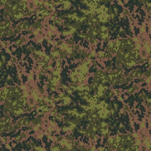 Finnish M05 Maastokuvio Camouflage Pattern