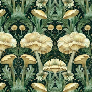 Shrooms Inspired Art Nouveau-15