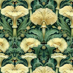 Shrooms Inspired Art Nouveau-21