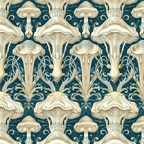 Shrooms Inspired Art Nouveau-23