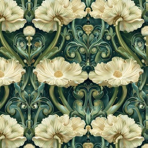 Shrooms Inspired Art Nouveau-36