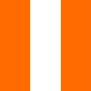   6 “ Stripes in Orange and White SF_ff6b00 