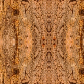 Sepia Cottonwood Bark (large design)
