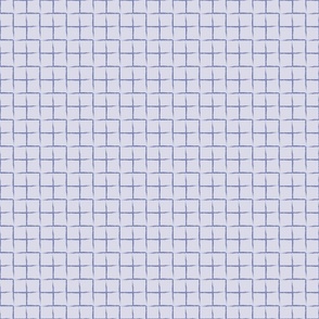 Purple on Lilac Grid