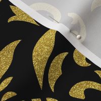 Royal Pineapple Elegance Gold Black