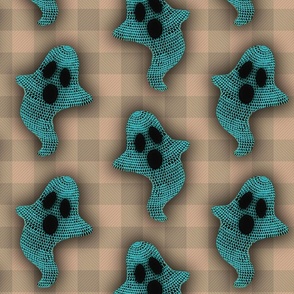 Cottage Core Halloween - Crochet Ghosts
