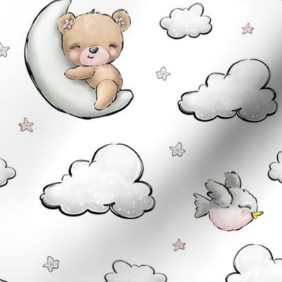 Cloud Bear Simplistic