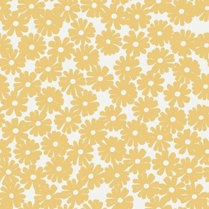 Ditsy Florals - Yellow Daisies  