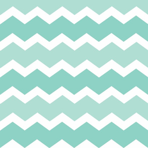 Chevron Seafoam