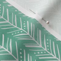 Smaller Western Aztec Feathers in Mint