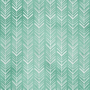 Bigger Western Aztec Feathers in Mint