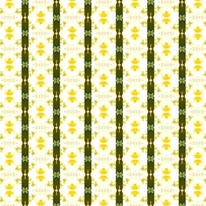 Yellow Tulip Swim Print