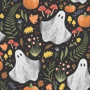 Medium Cottagecore Ghosts Woodland Autumn