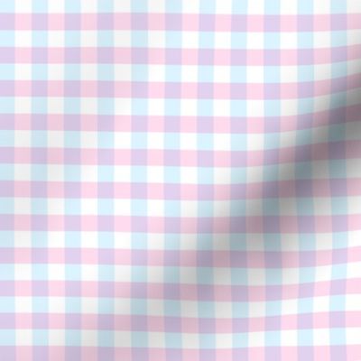 Pink and Blue Gingham