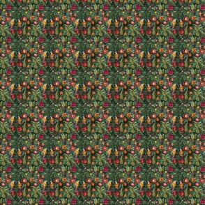 Micro Tropical Parrot Paradise Fabric