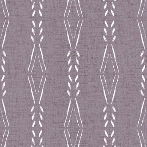 Lazaro Western Burst Stripe Lavender Gray