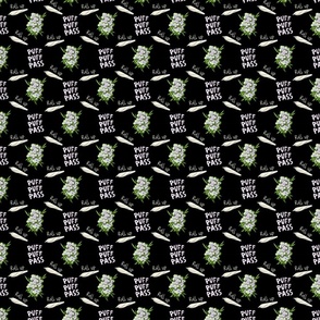 pattern of Marijuana. Legalize cannabis. smoking weed. Black background 6