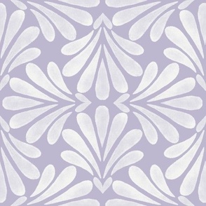  LARGE Elegant Hand-Drawn Watercolor Flower Petals on a pastel lilac background