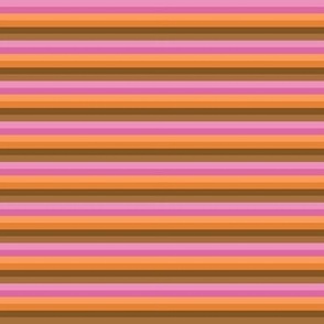 Pink, Orange, and Brown Western Halloween Stripes (sm)