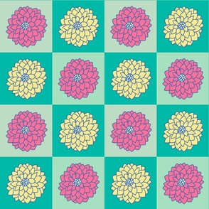 Checkerboard_Blooms_#1