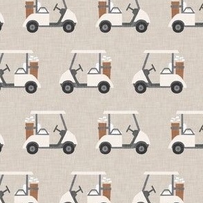 golf carts - beige - LAD24