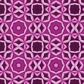 pink fuchsia geometric lattice