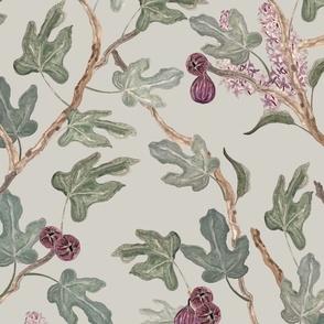 Eloise, Fig and Floral Branches, Silvermist