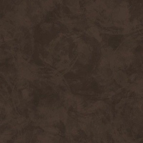 Taupe Brown Deco Floral Fusion Painted Texture