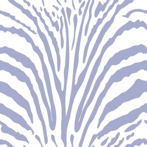 Opulent Modernity Sophisticated Arts Exotic Violet White Zebra Graphic Stripe, Wild Animal Wildlife Animal Print, Zoo Safari Vibes, Maximalist Blue White Chic Timeless Glam African Pattern, Kitsch Elegant Safari Living Zebra Print, Vintage Safari Animal