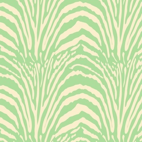Pale Yellow Green Graphic Striped Zebra Print, Retro Zebra Revival Vintage Inspiration, Bold Zebra Pattern, Retro Wild Animal Stripes Design, Symmetrical Wild Animal Bathroom Luxe Statement Decor, Luxe Zebra Sanctuary, Luxury Green and Yellow Bathroom Art