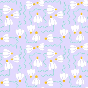 Wavy Daisy | Lavender