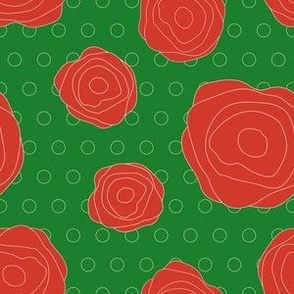 Christmas Roses - Medium print
