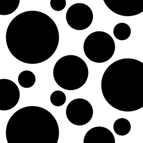 Black on White Random Dots