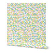 Triangles Pastel Small