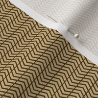 mini chevron brown