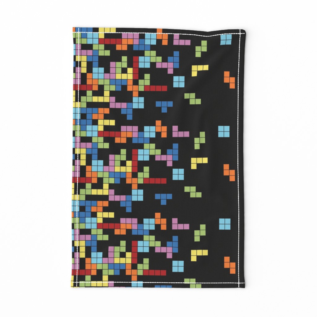 Tetris Border Print