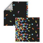 Tetris Border Print