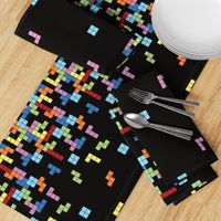 Tetris Border Print