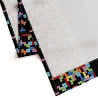 Tetris Border Print