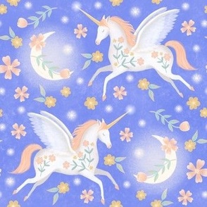 Pegasus Moon — Winged Unicorn in Lavender