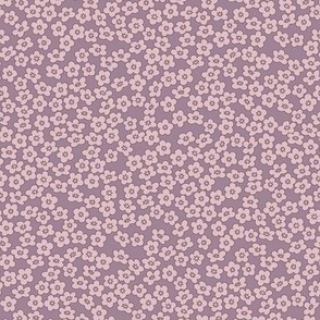 Monochrome Ditsy  (lilac)