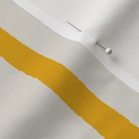 classic simple stripe mustard_white, large