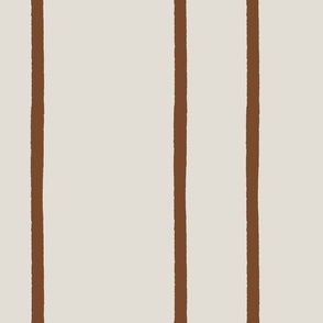  classic simple stripe brown_white, large