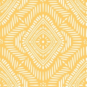 Boho Medallion/Vibrant Yellow