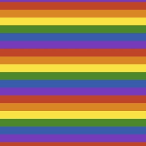 Large Pride Stripes - 1inch 