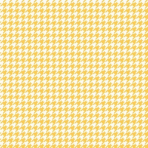 Houndstooth - Yellow