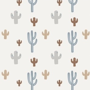 Tiny Cactus summer desert kids print