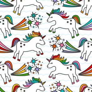 Large Scale Rainbow Unicorn Farts