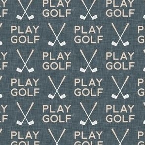 Play golf - golf clubs - beige/stone blue - LAD24