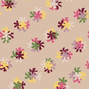 Floral Arrangement (24") - gray, pink, green (ST2021FA)